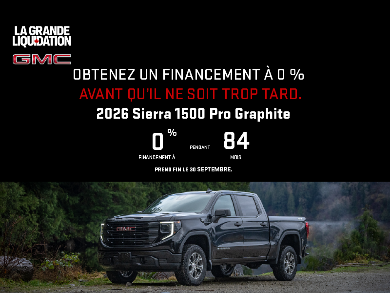 GMC Sierra 1500 Pro Graphite 2026