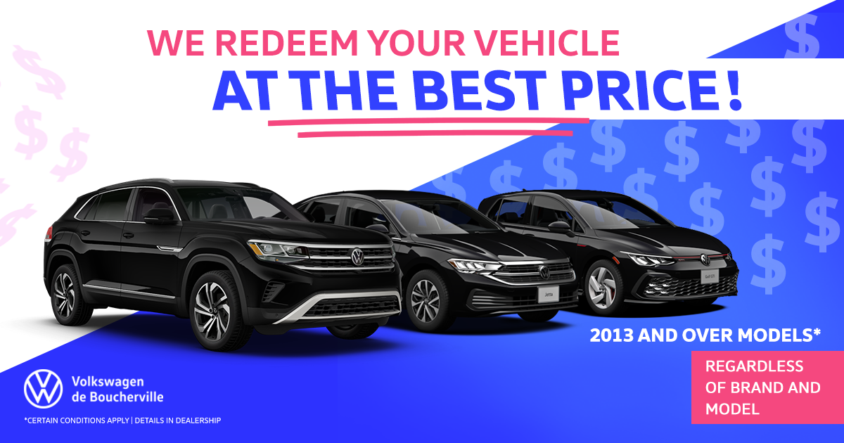We redeem your vehicle !