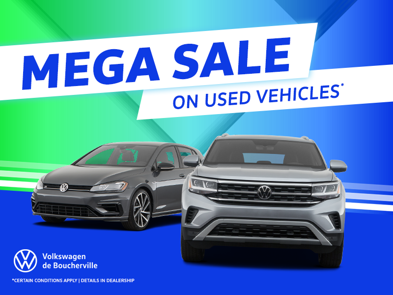 Mega sale on used vehicles !