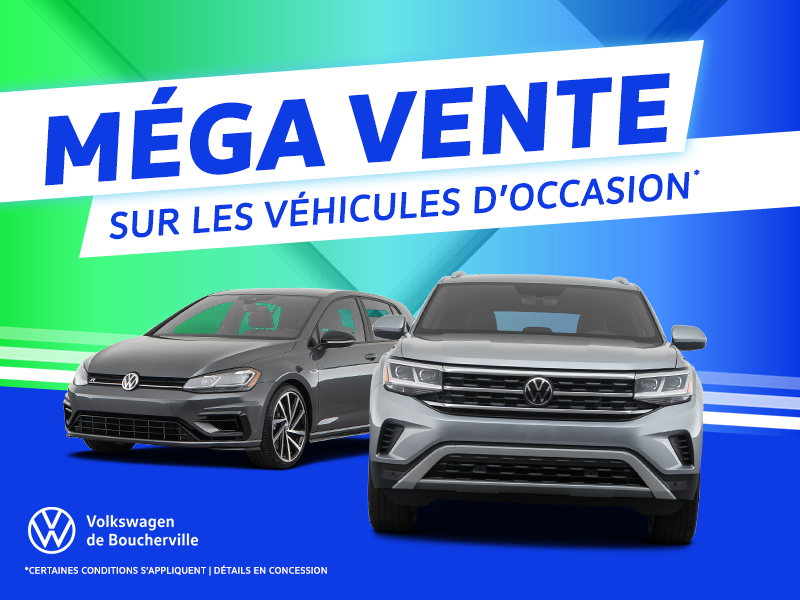 Méga vente sur les véhicules d'occasion!