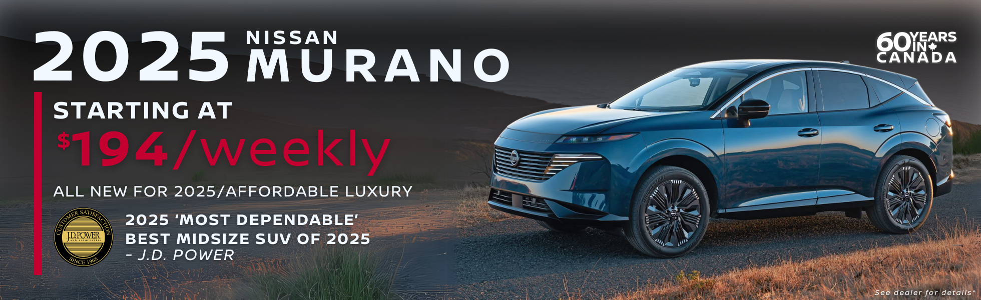 All-New 2025 Nissan Murano- Huge Discounts!