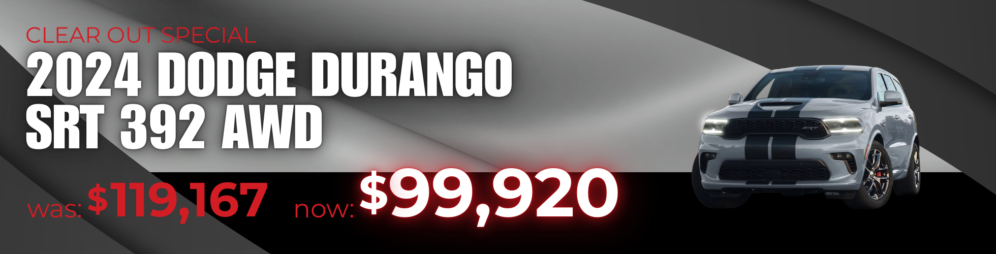 2024 Dodge Durango Clear-Out