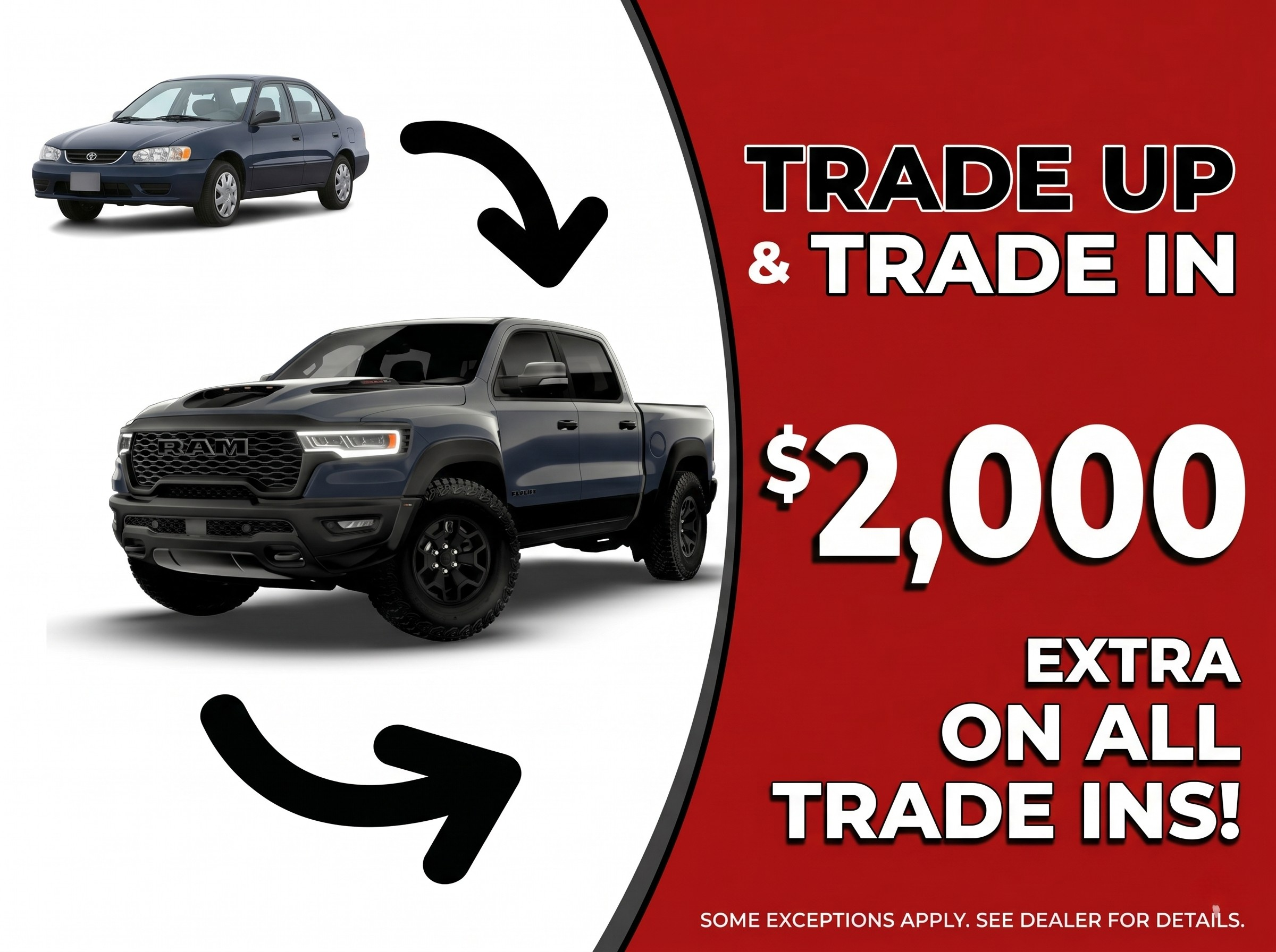 Trade Up & Trade In Event