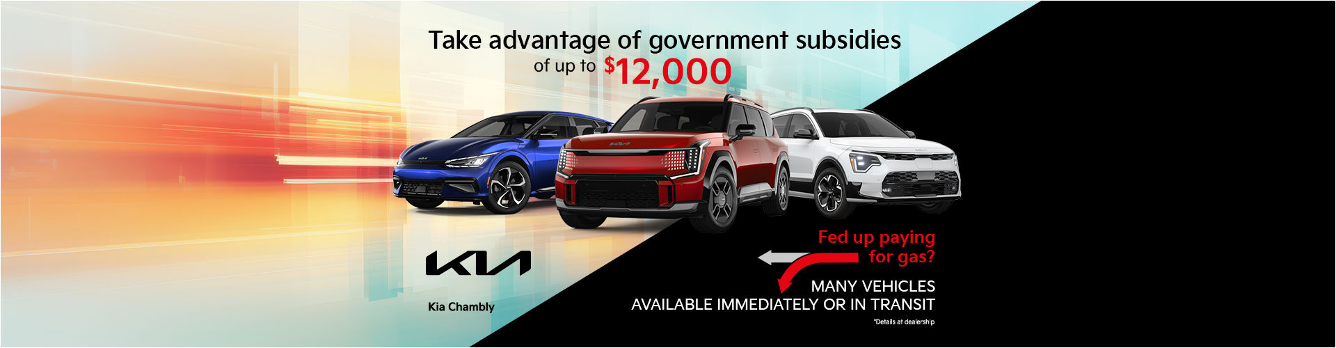 Government subsidies for electric vehicles