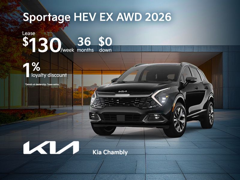 Kia Sportage HEV EX AWD 2026