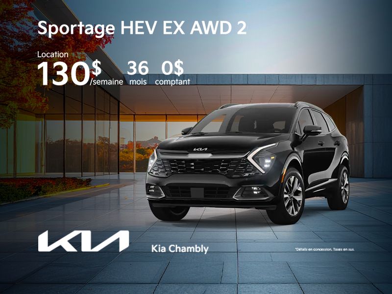 Kia Sportage HEV EX AWD 2026