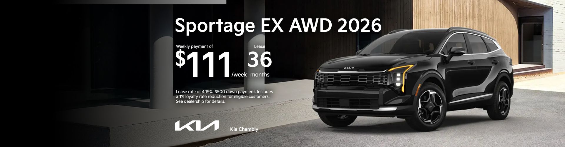 Sportage EX AWD 2026