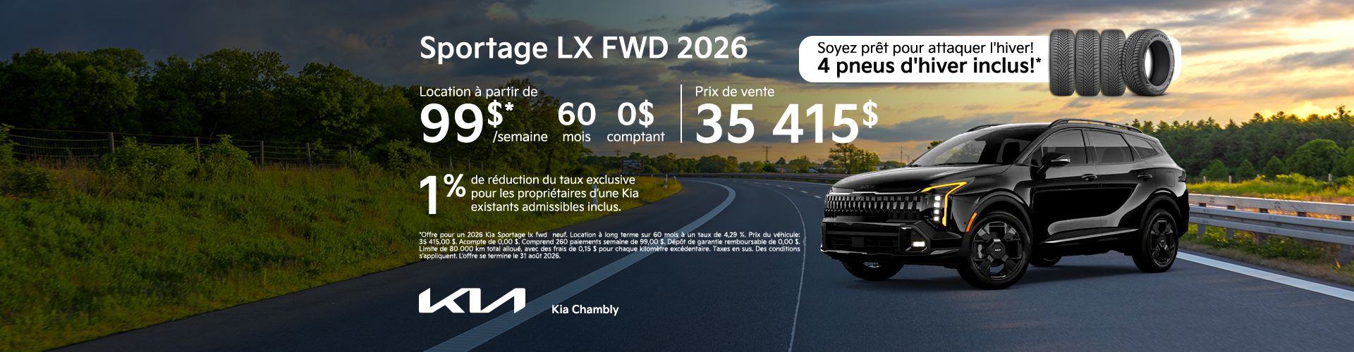 Sportage LX FWD 2026