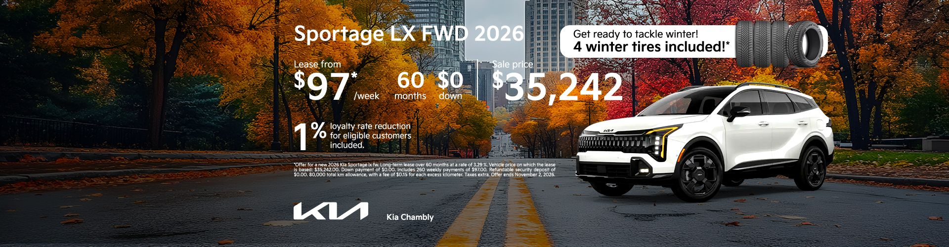 Sportage LX FWD 2026