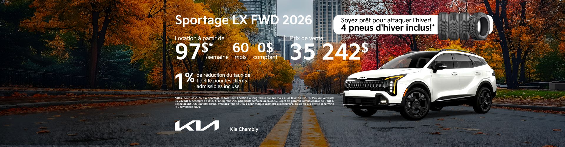 Sportage LX FWD 2026
