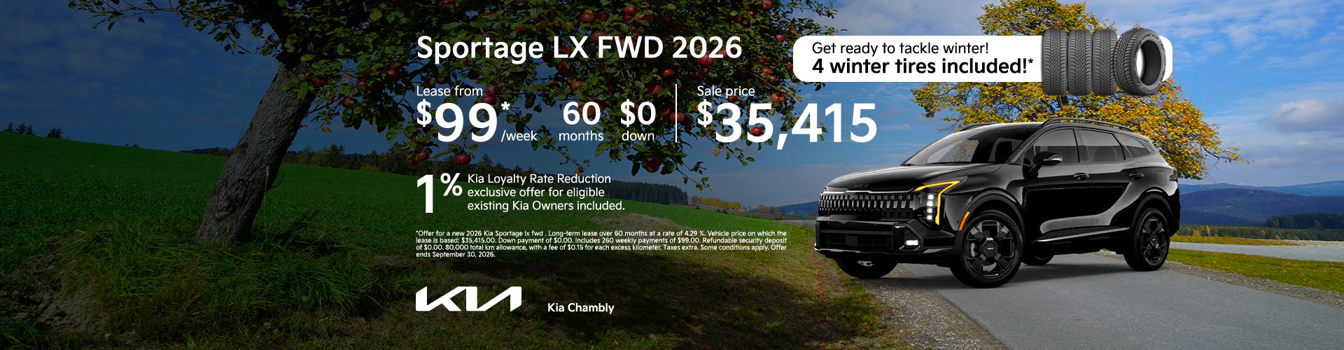 Sportage LX FWD 2026