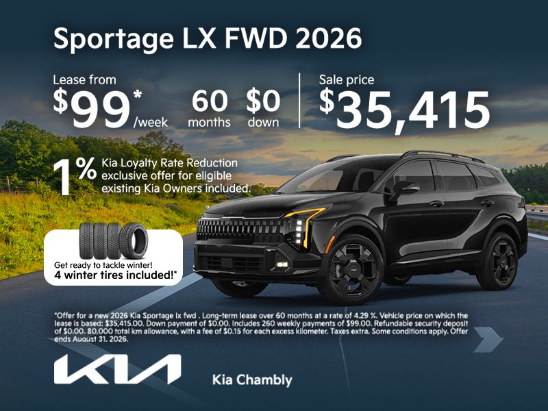 Sportage LX FWD 2026