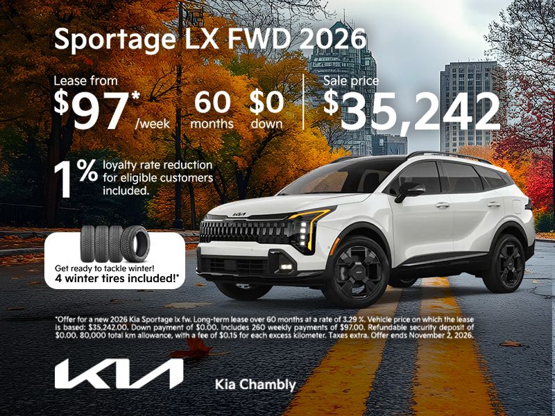 Sportage LX FWD 2026