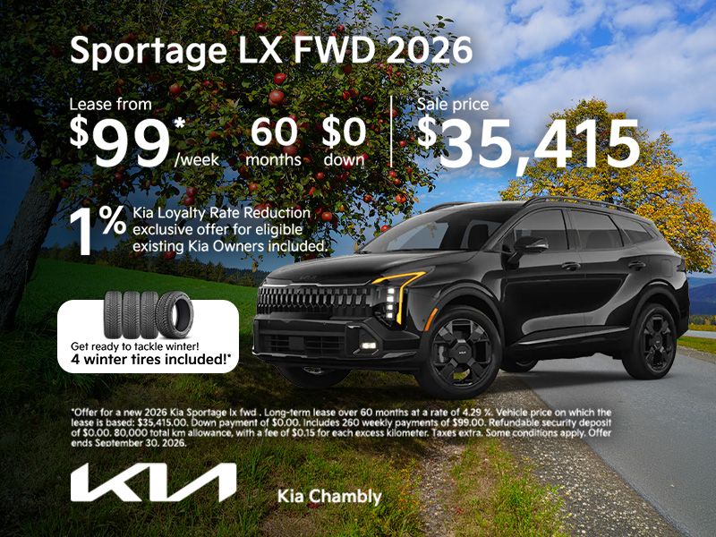 Sportage LX FWD 2026