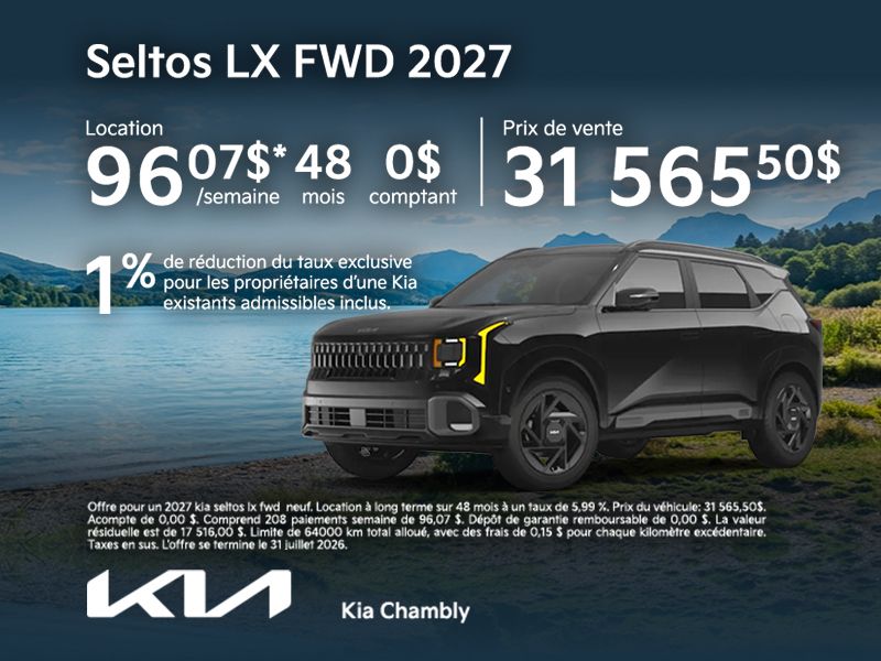 Seltos LX FWD 2027