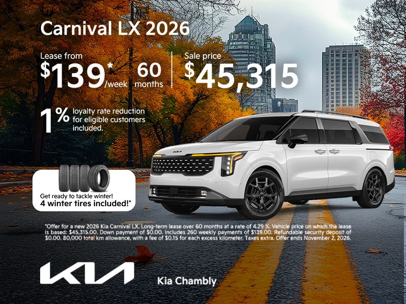 Carnival LX 2026