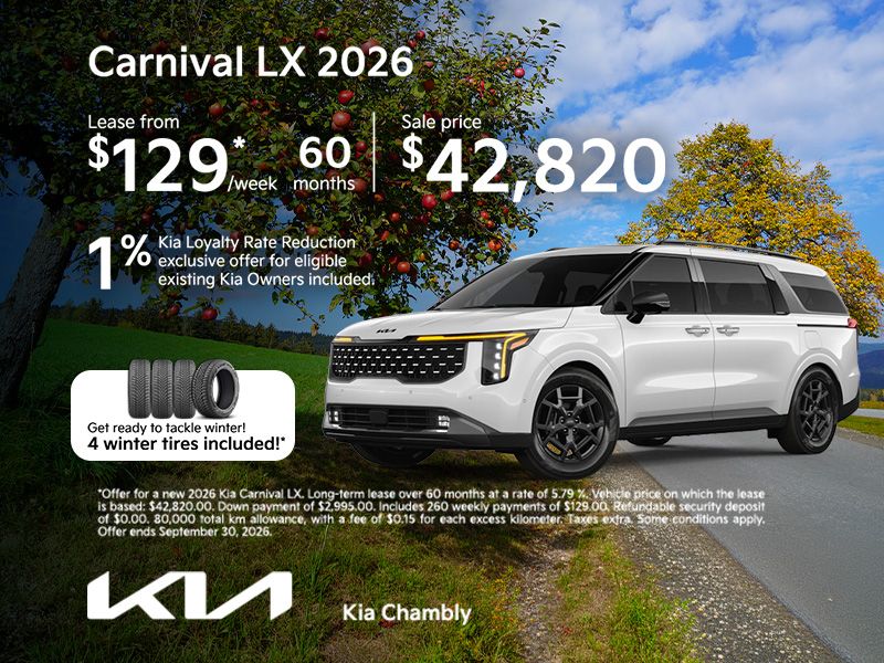 Carnival LX 2026