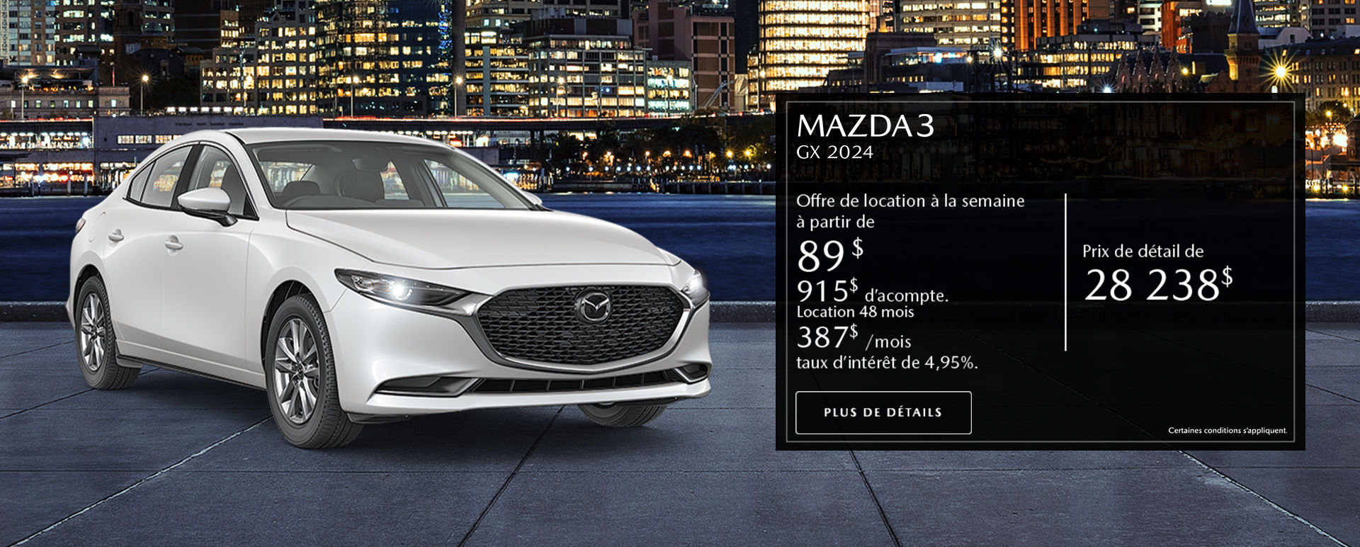 Événement Mazda - Mazda3