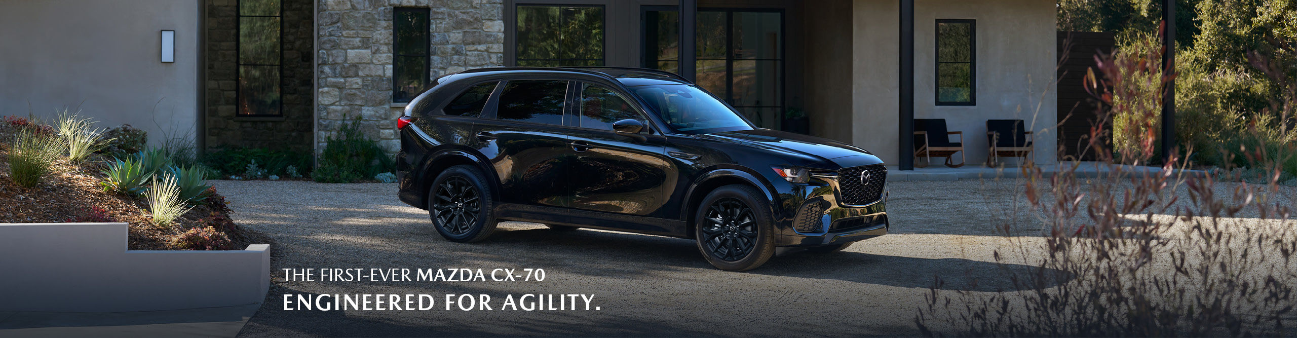 The first-ever Mazda CX-70. ENGINEERED FOR AGILITY.