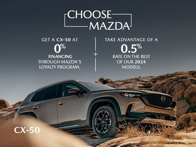 Mazda Gabriel StLaurent 2024 Mazda CX50 Engineered for adventure.