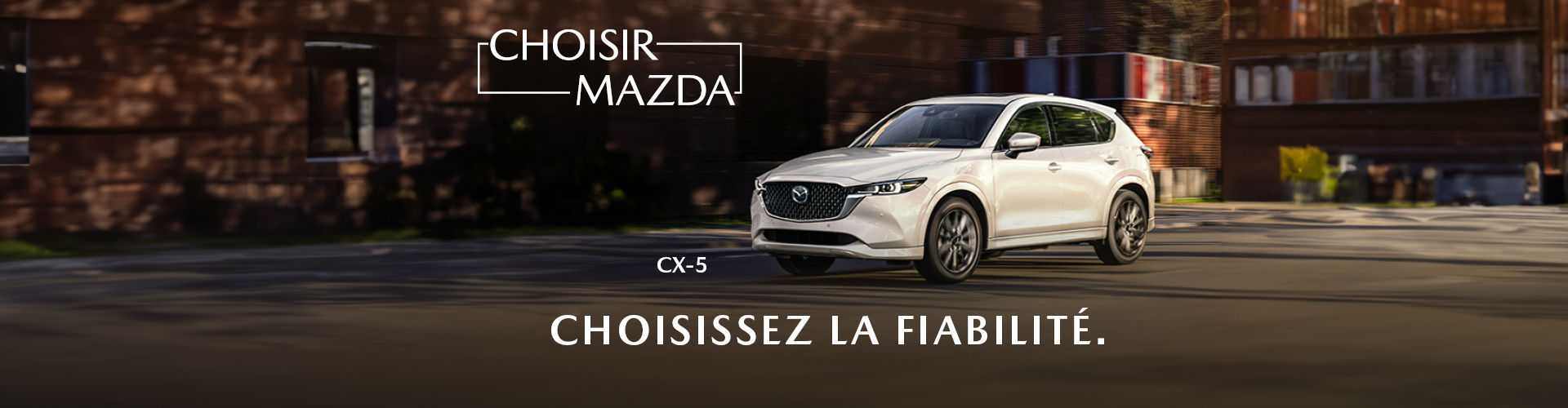 Mazda CX-5 2024 Choisissez la fiabilité