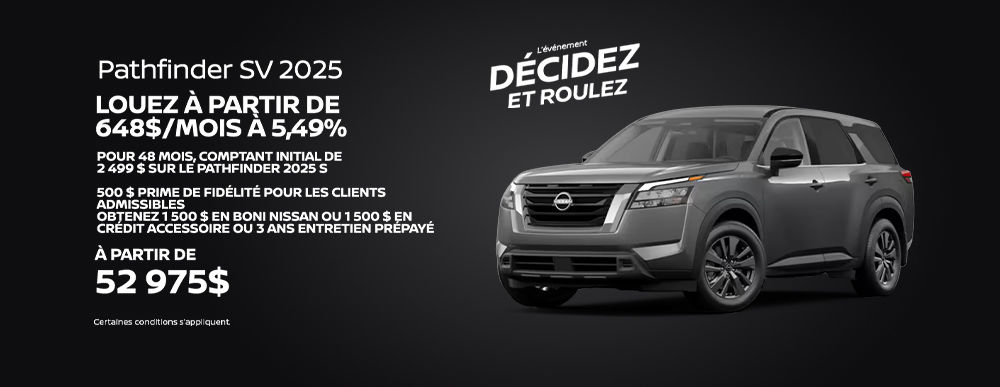 Nissan - Pathfinder (SI-QC)
