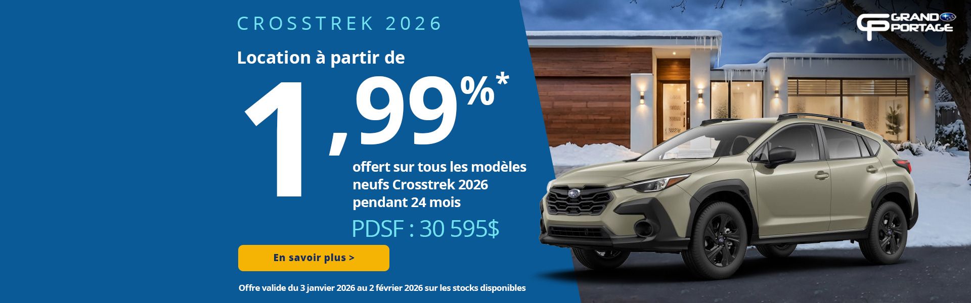 Crosstrek 2026