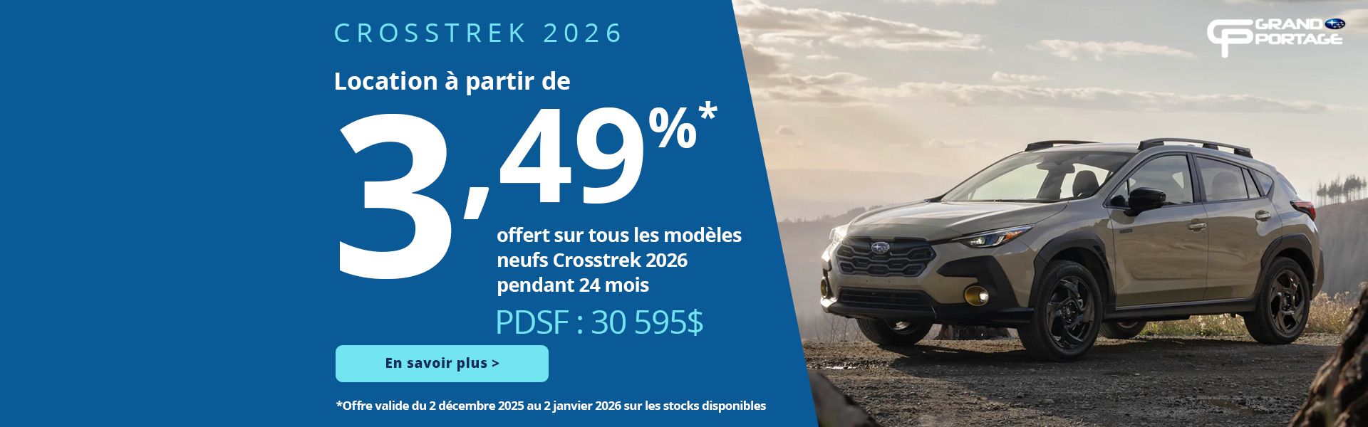 Crosstrek 2026 Crosstrek 2026