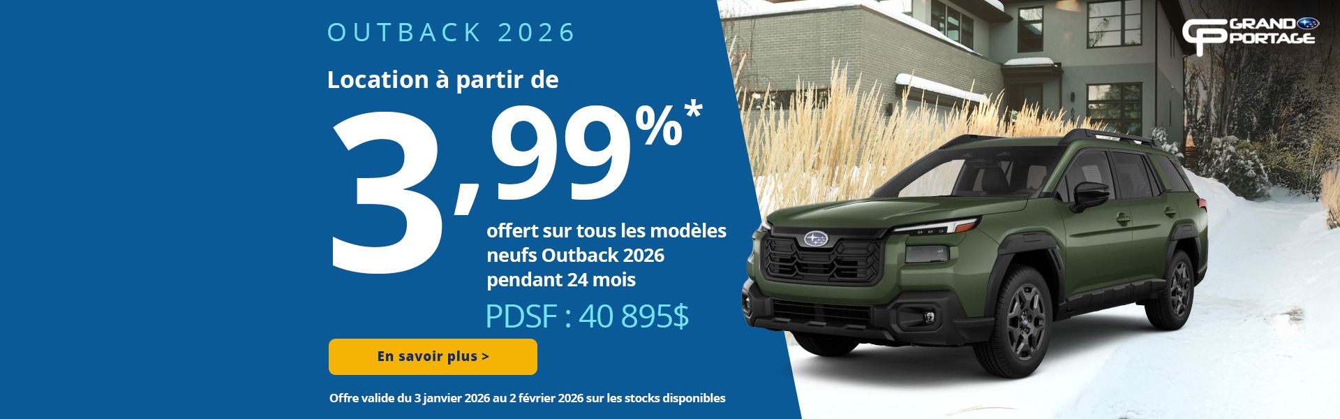 Subaru - Outback