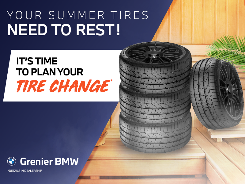 Your summer tires need to rest!