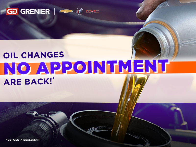 OIL CHANGES NO APPOINTMENT