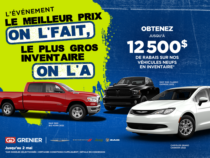 Le meilleur prix, on l'fait !