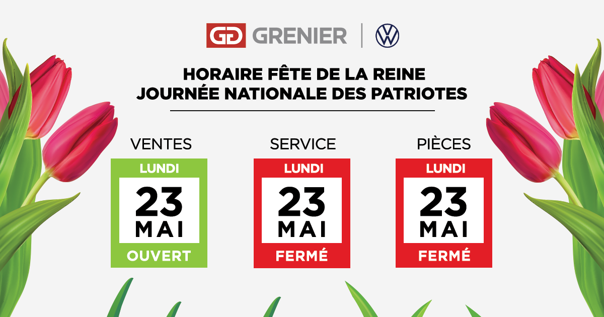 Horaire Fête de la Reine