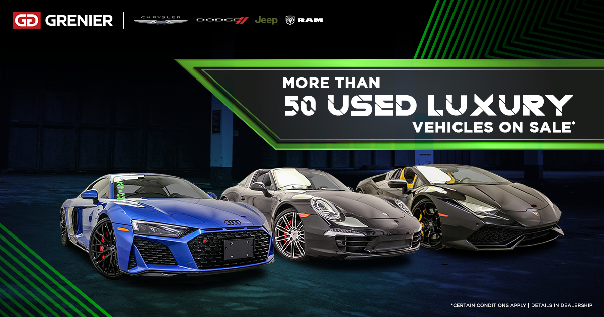 OUR LUXURY VEHICLES !