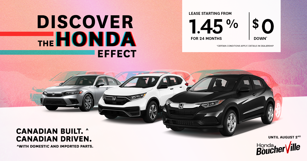 DISCOVER THE HONDA EFFECT !