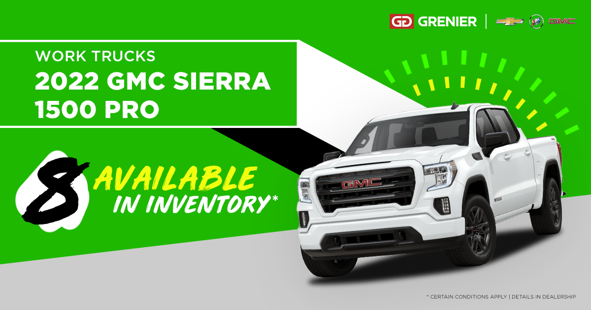 WORK TRUCKS AVAILABLE !