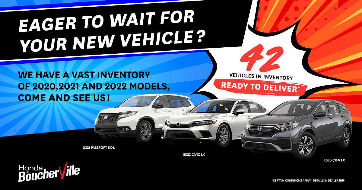 DON'T WAIT ANYMORE YOUR NEW VEHICLE !