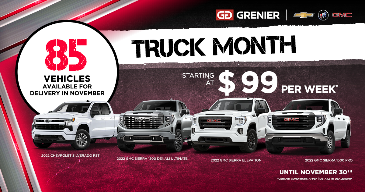 TRUCK MONTH !