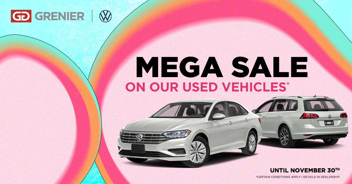 MEGA SALE ON OUR USED VEHICLES !
