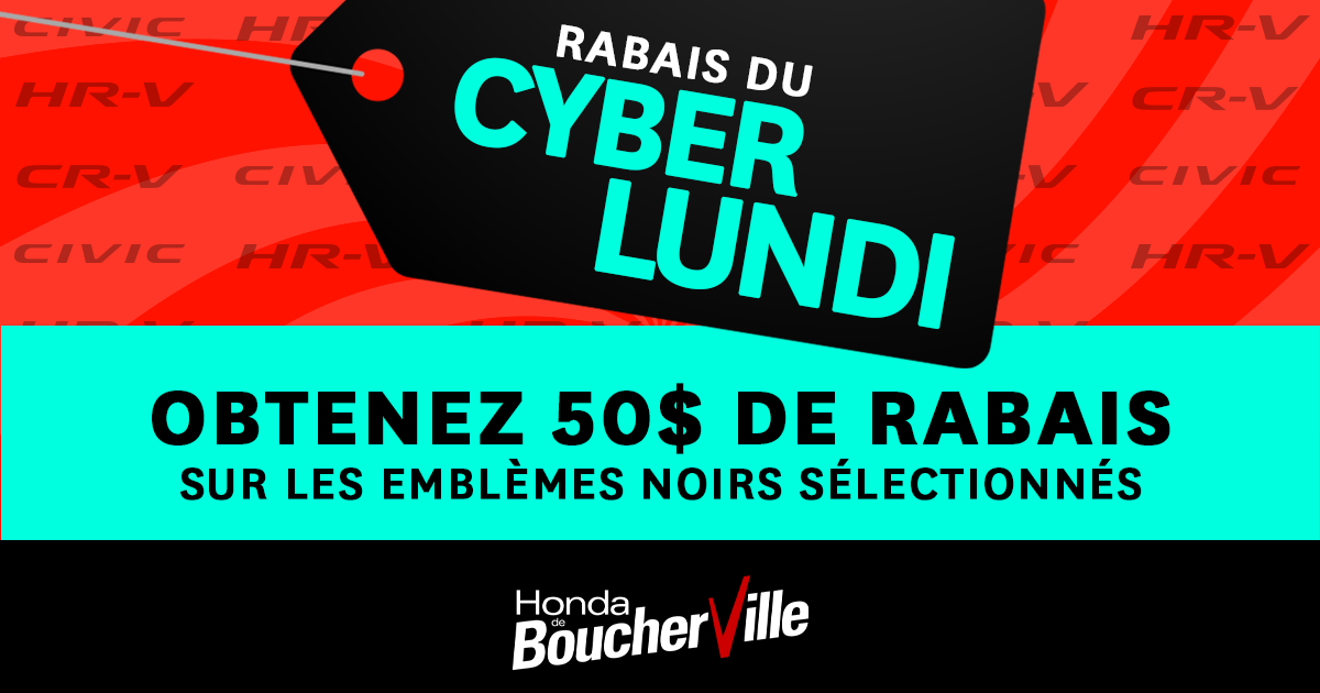 CYBER LUNDI - EMBLÈMES EN RABAIS