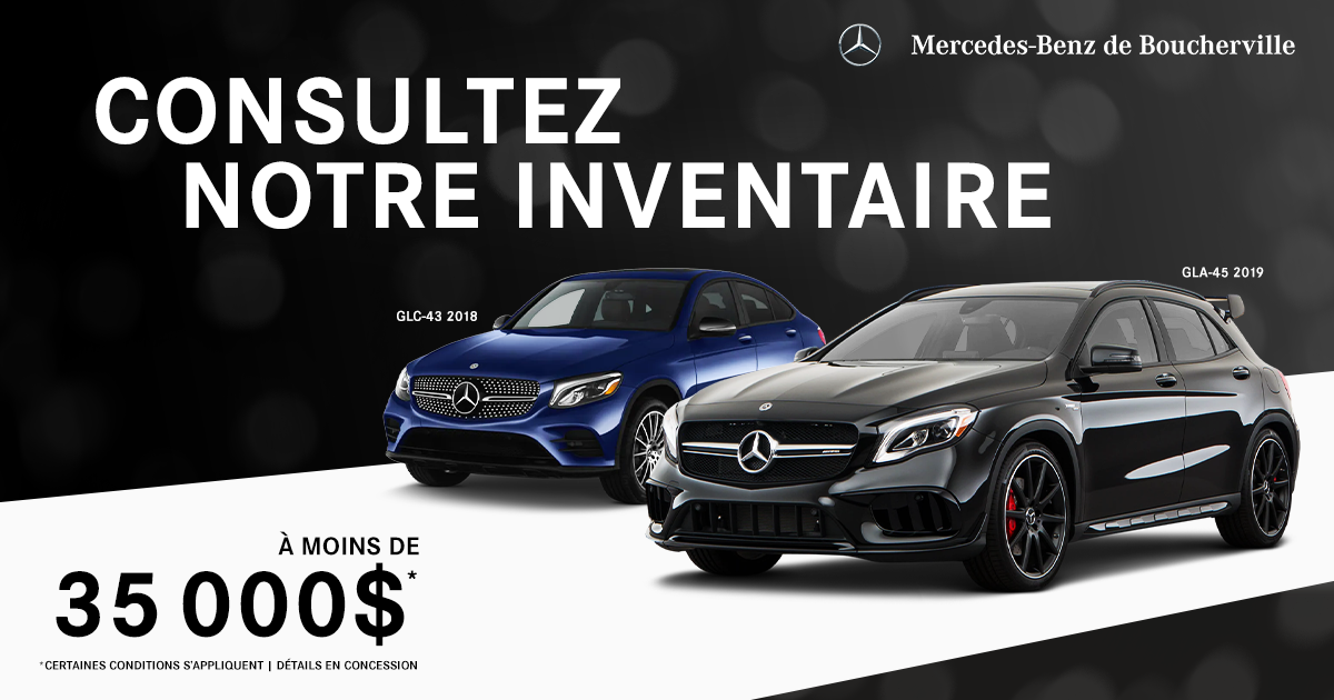 INVENTAIRE À MOINS DE 35 000$!