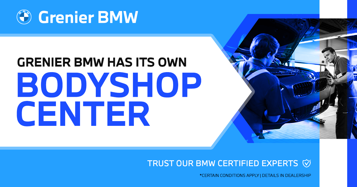 Grenier BMW bodyshop center