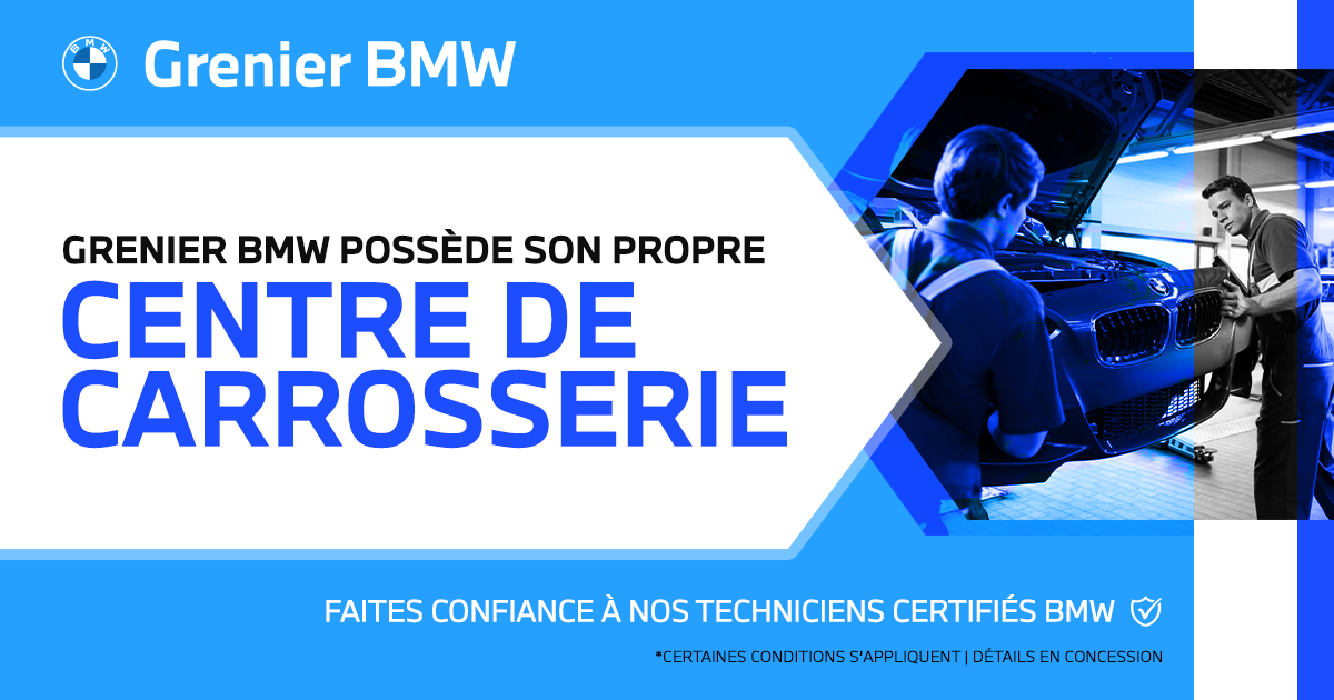 Centre de carrosserie Grenier BMW