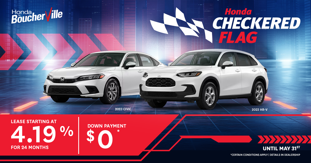 HONDA CHECKERED FLAG EVENT!