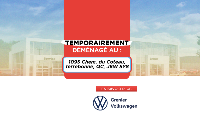 Grenier Volkswagen  Concessionnaire Volkswagen à Mascouche