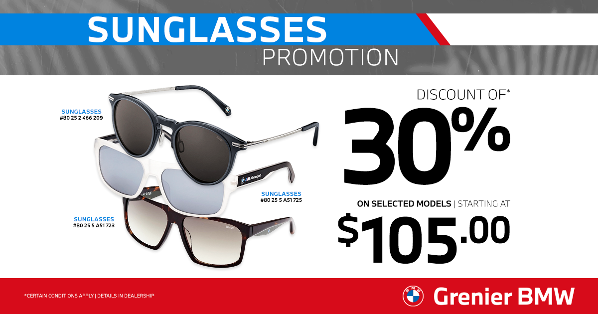SUNGLASSES PROMOTION