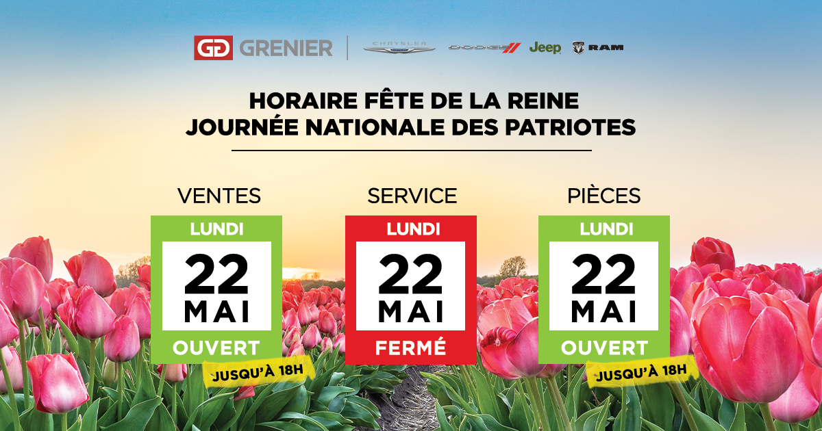 HORAIRE FÊTE DE LA REINE