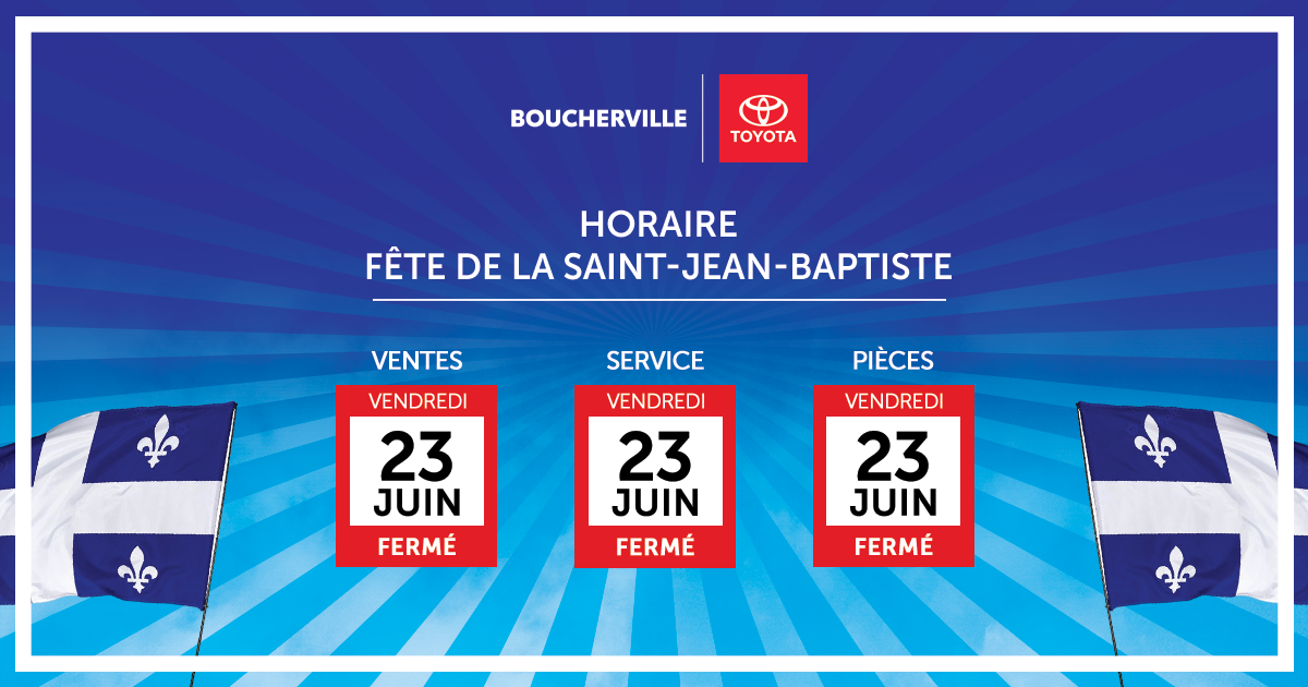 HORAIRE SAINT-JEAN-BAPTISTE