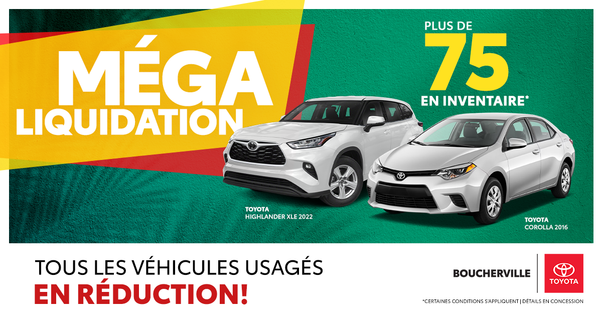 MÉGA LIQUIDATION !