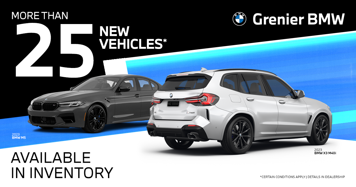 MORE THAN 25 NEW VEHICLES !